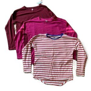 🎉 BUNDLE (3) Old Navy Long Sleeve Crew Neck Tees, size XL